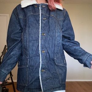 VINTAGE STORM RIDER JEAN JACKET FROM LEE